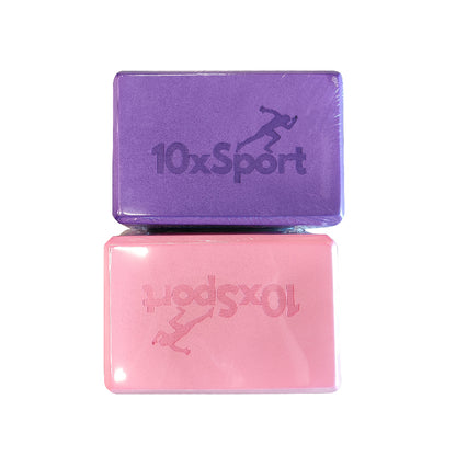 10xSport 4 Set Colorful Quality Yoga Blocks