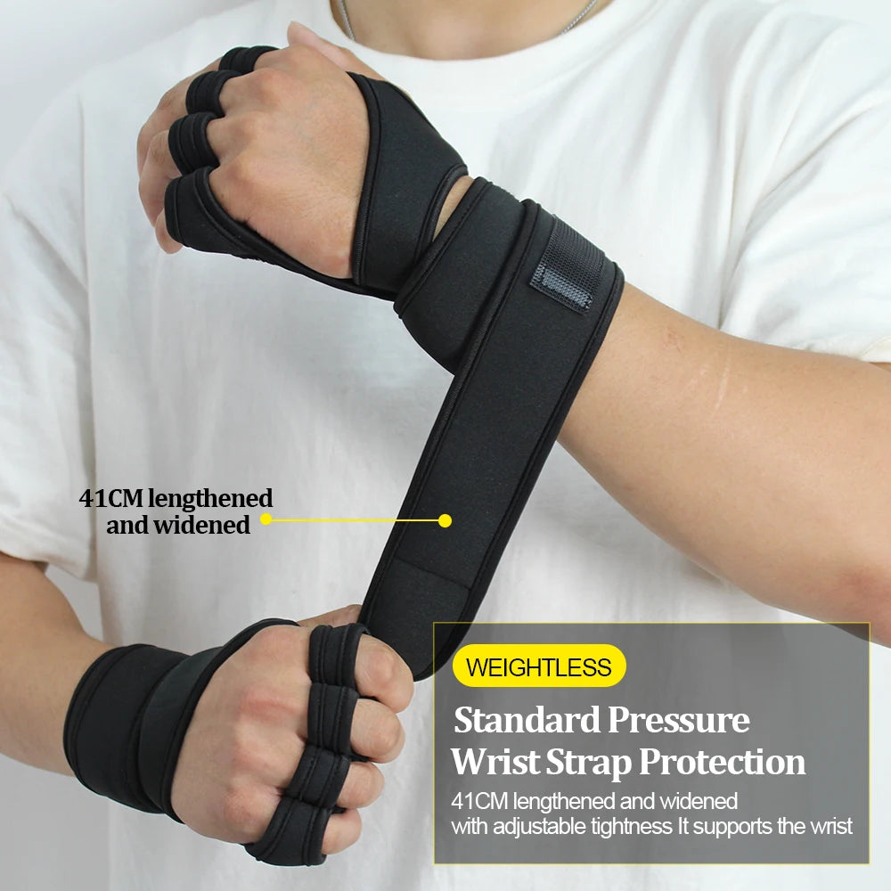 Fitness Training Gloves with Wrist Protection