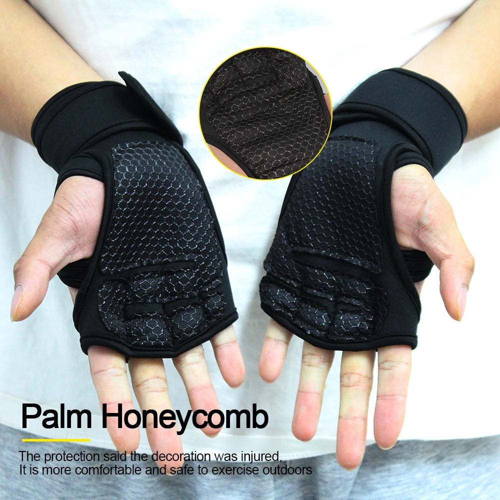 Fitness Training Gloves with Wrist Protection