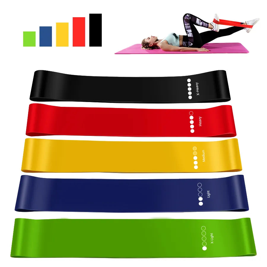 Fitness Elastic Resistance Bands Set