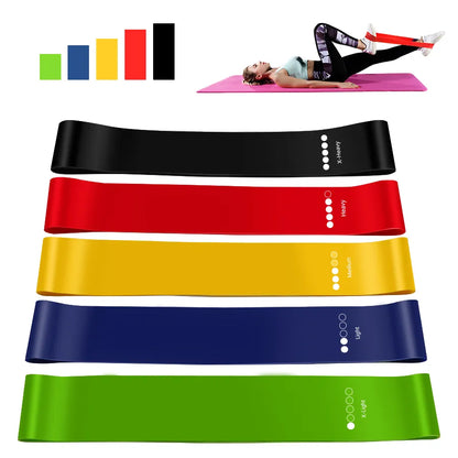 Fitness Elastic Resistance Bands Set