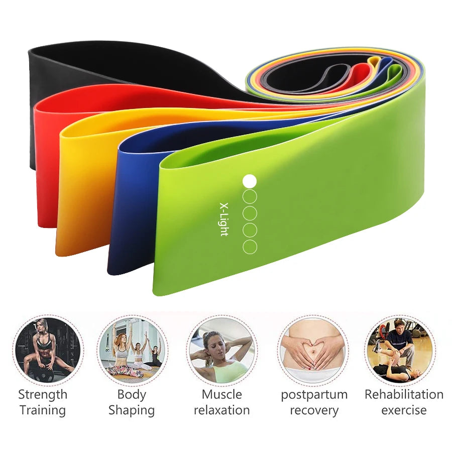 Fitness Elastic Resistance Bands Set