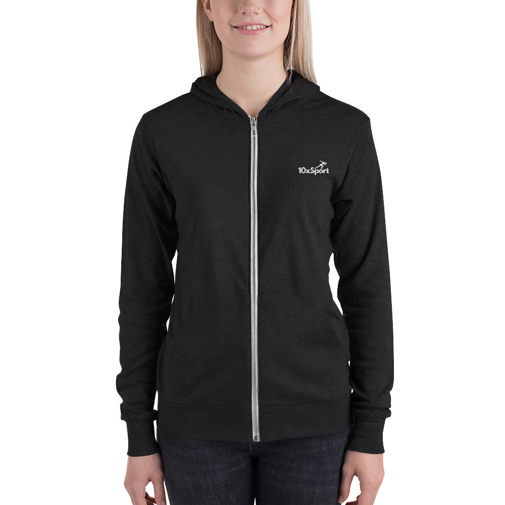 10xSport Unisex Zip hoodie