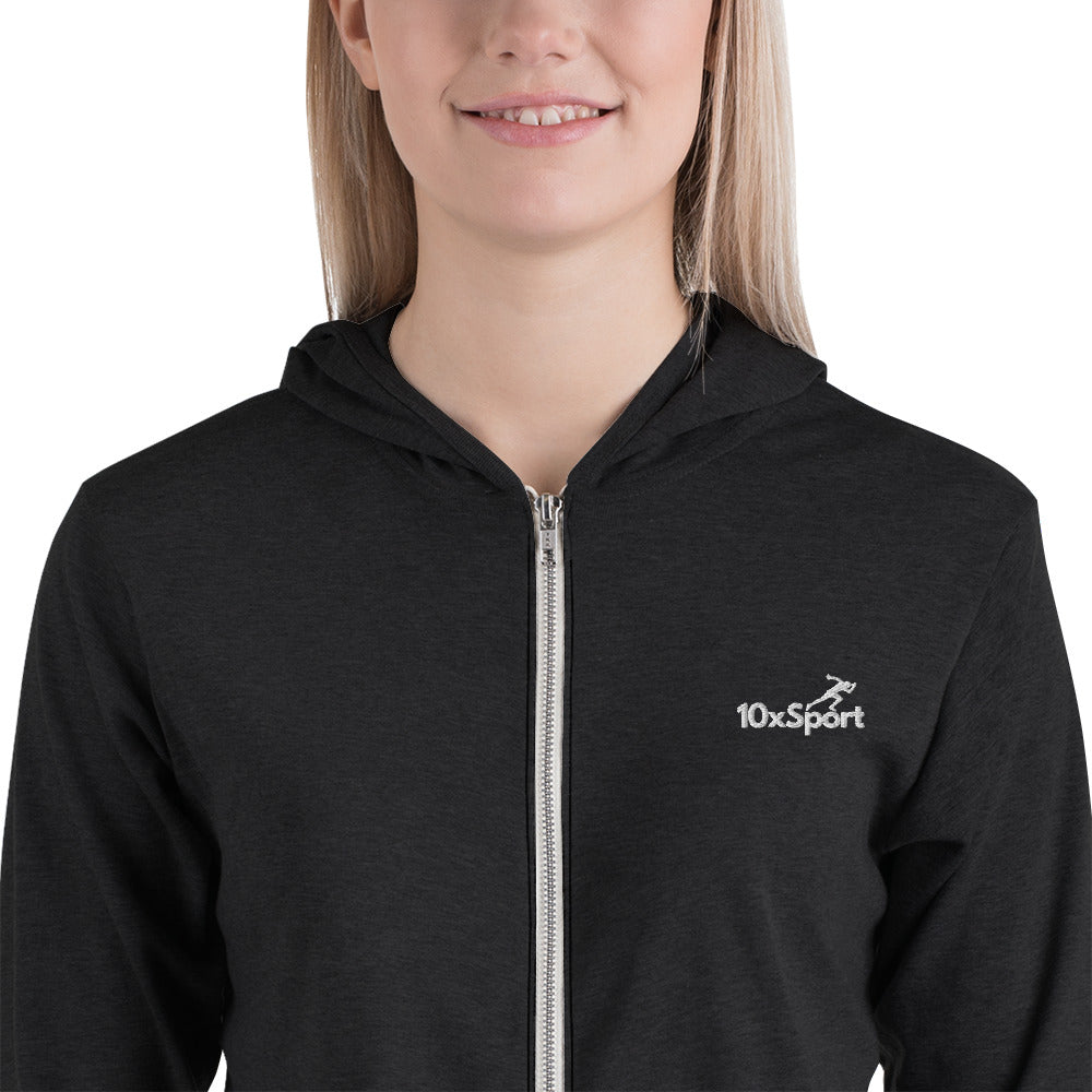 10xSport Unisex Zip hoodie